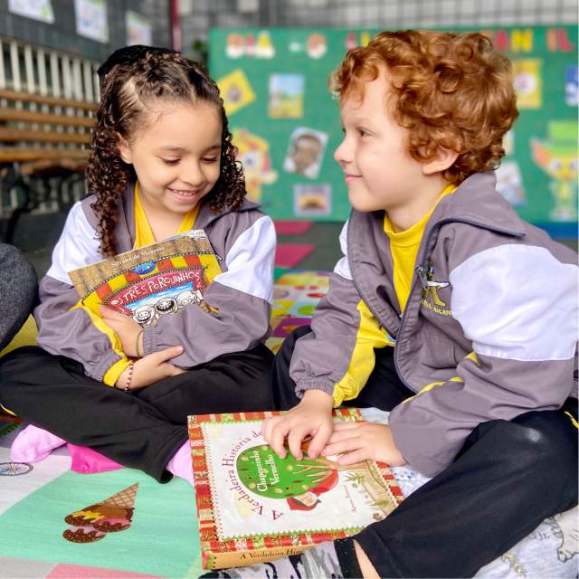 Foto da educação infatil no Colégio Alcance Interlagos