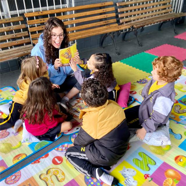 Foto da educação infatil no Colégio Alcance Interlagos