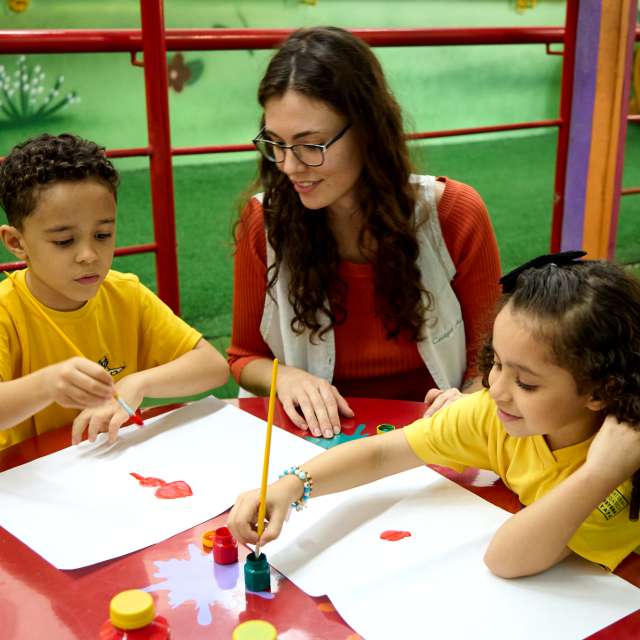 Foto da educação infatil no Colégio Alcance Interlagos