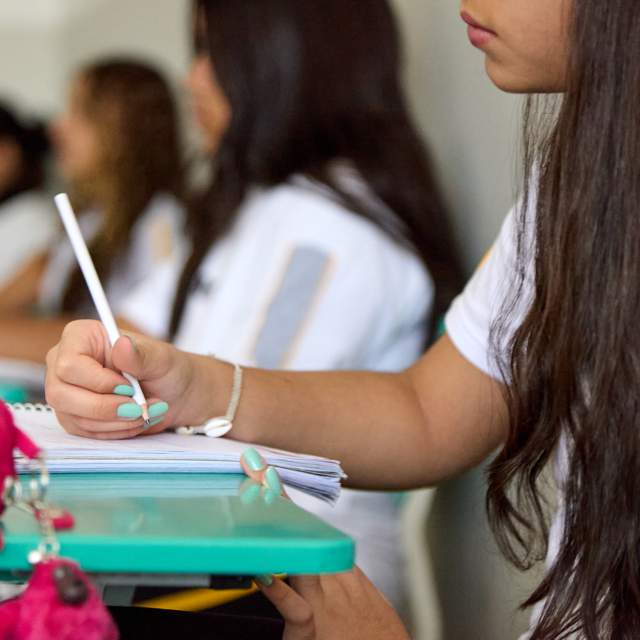 Foto do ensino fundamental no Colégio Alcance Interlagos