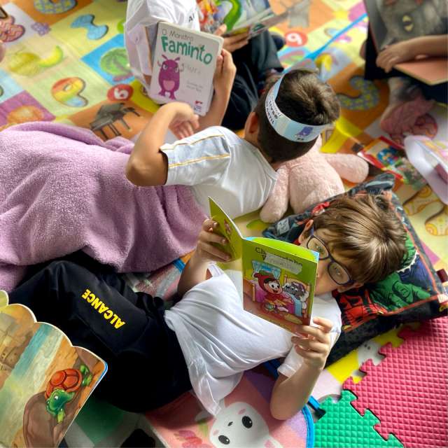 Foto do ensino fundamental no Colégio Alcance Interlagos